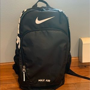 Black Nike Air Max backpack.USED. Great condition
